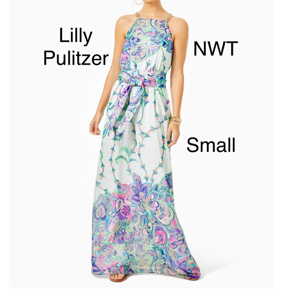 Lilly Pulitzer Sample Tiera Maxi Dress 